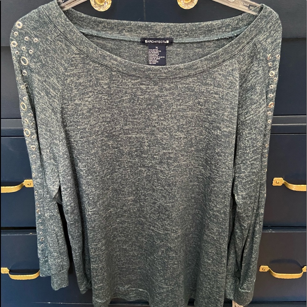 Blue Heather rocker top